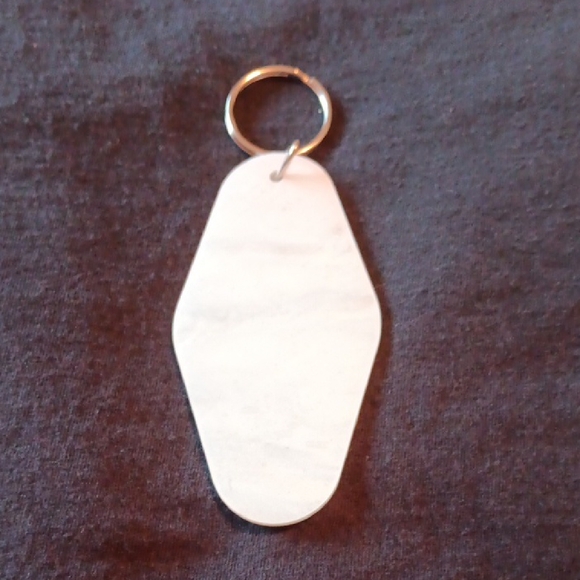 Cherry Keychain with Pink Bow - Picture 3 of 3